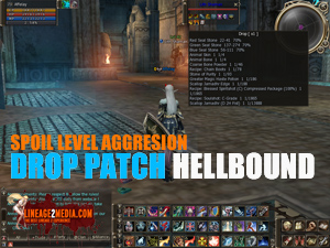 Drop Patch / Spoil Mobs Level / Aggresion Patch for HELLBOUND Lineage 2 